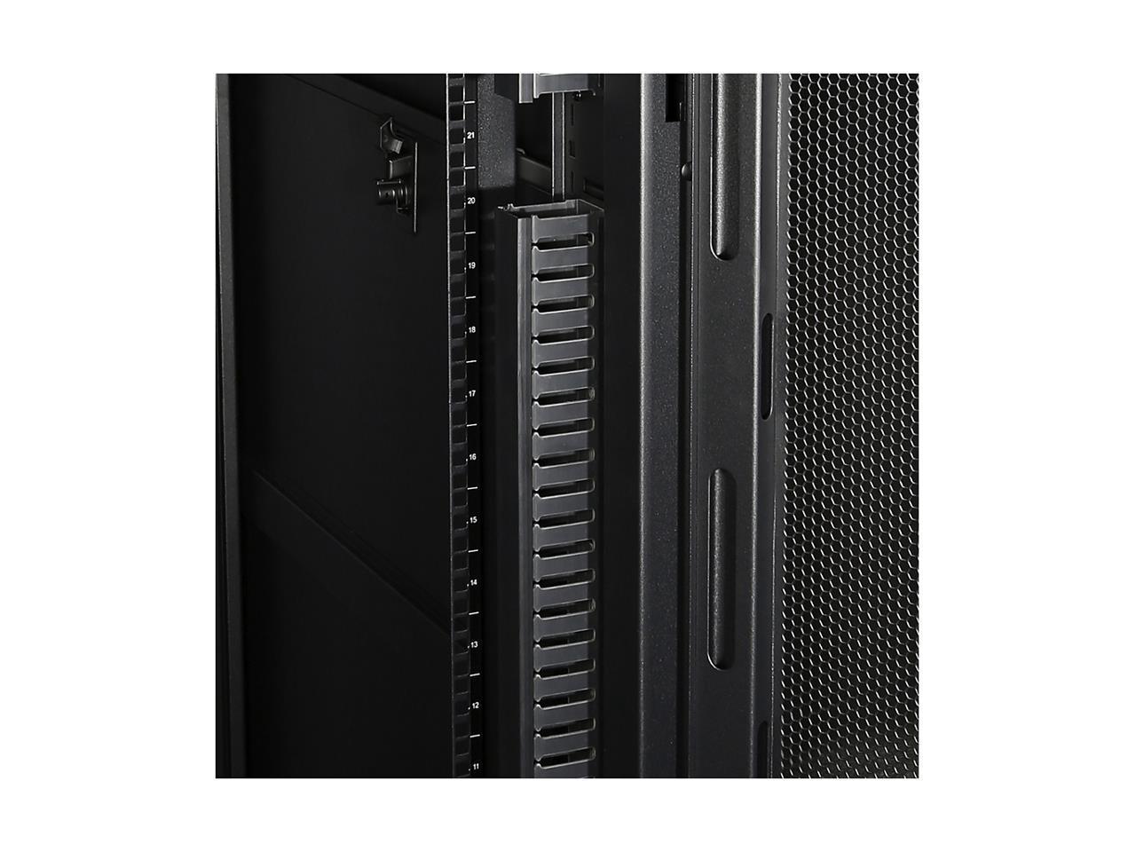 CyberPower CRA30001 Vertical Finger Duct Cable Manager with Snap on Cover