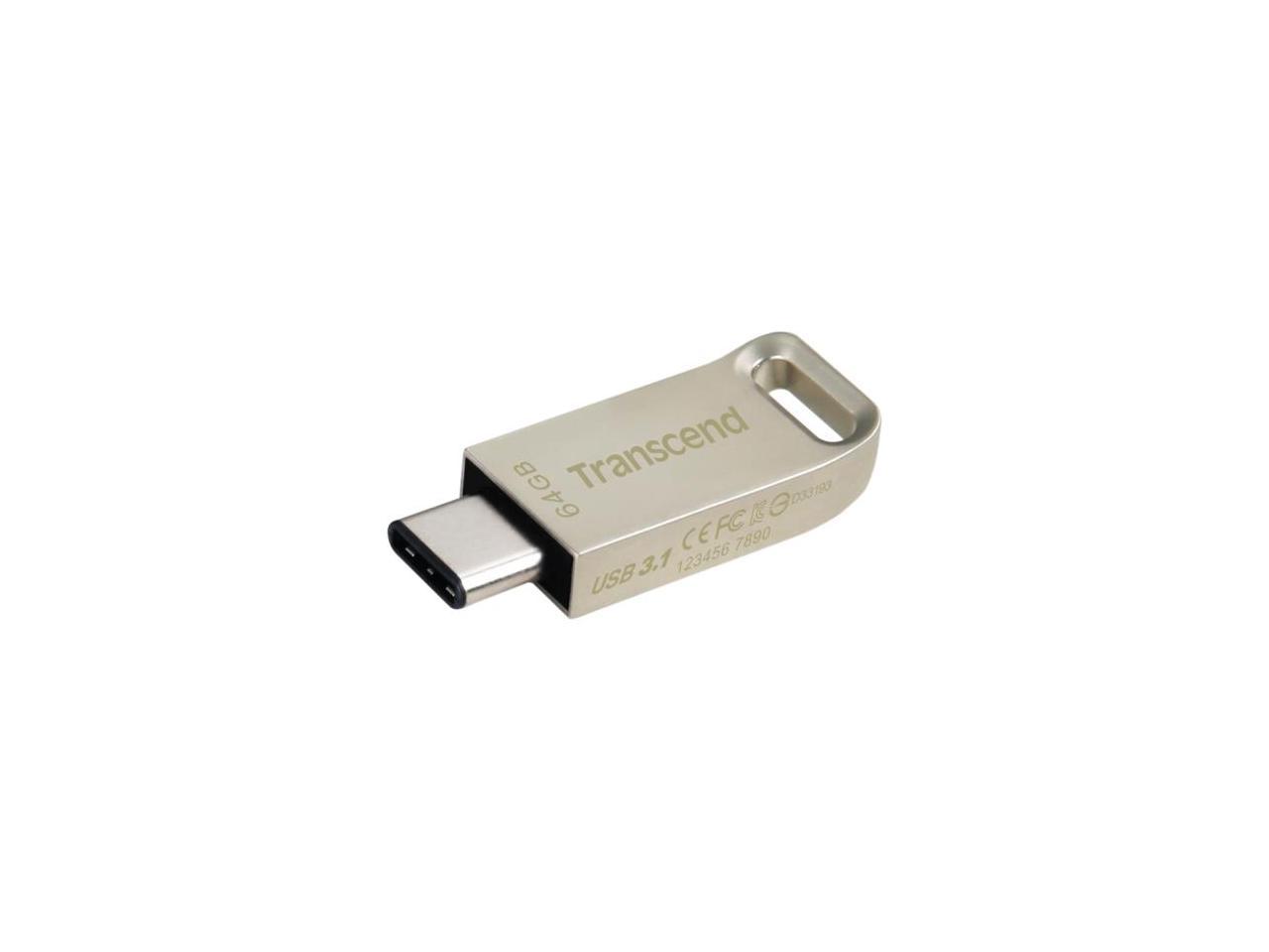 Transcend JetFlash 850 64GB USB 3.1 Flash Drive Model TS64GJF850S