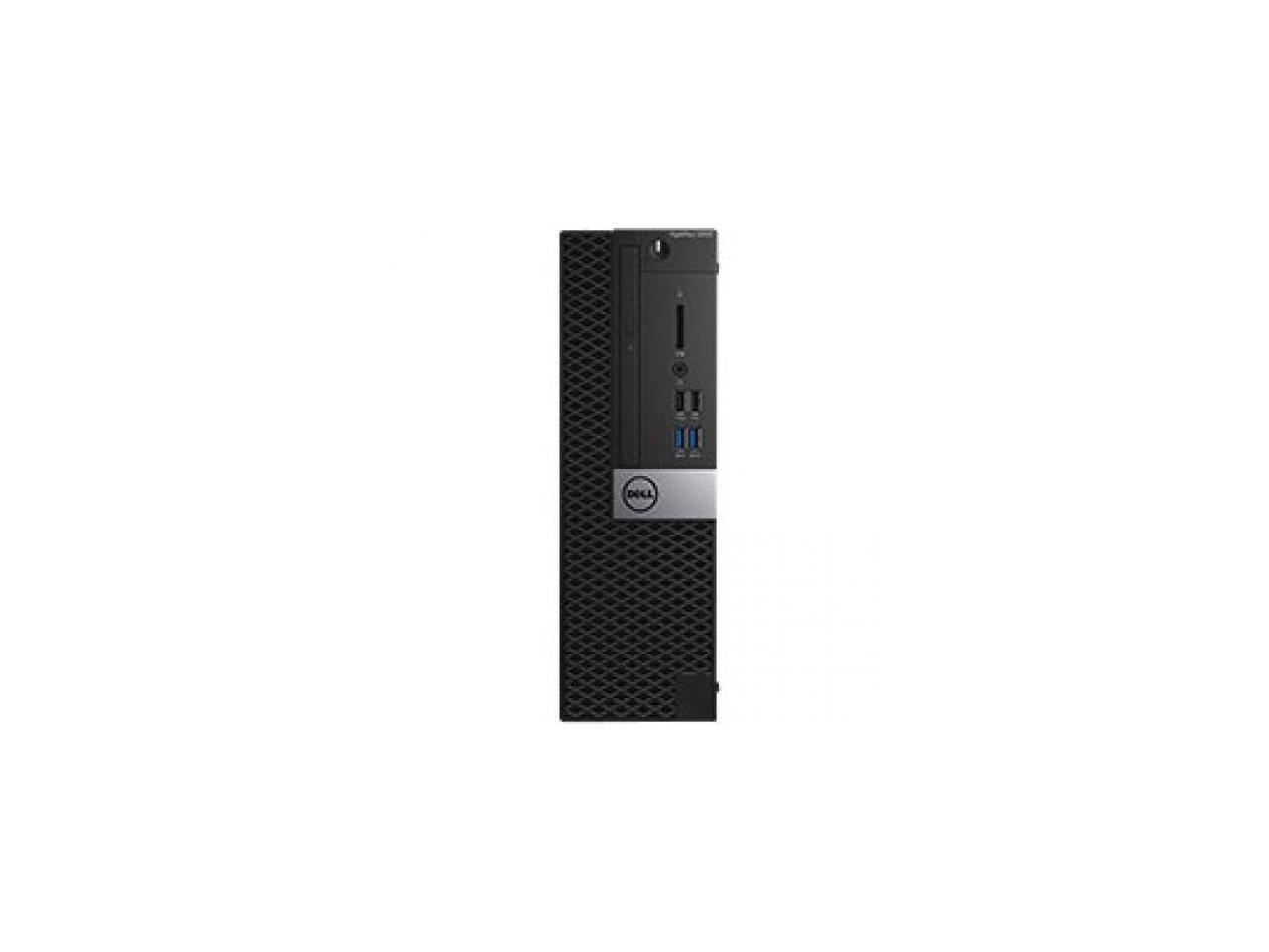 Dell OptiPlex 5000 5050 Desktop Computer - Intel Core i5 (7th Gen) i5-7500 3.40 GHz - 8 GB DDR4 SDRAM - 256 GB SSD - Windows 10 Pro 64-bit (English/French/Spanish) - Small Form Factor