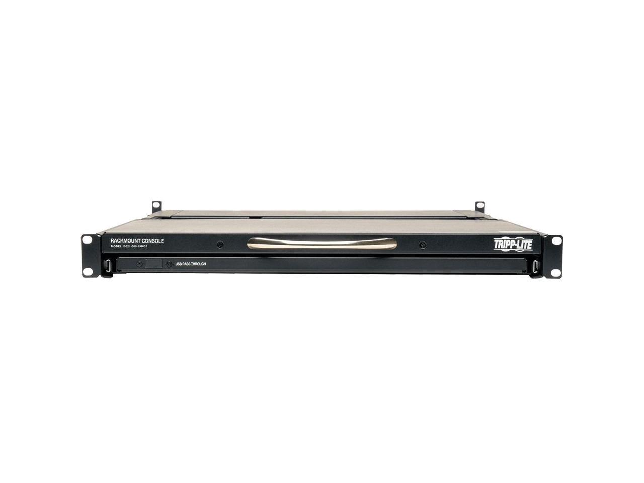Tripp Lite B021-000-19-HD2 Rack Console Dvi Vga 19In Lcd 1Urm For Kvm Switch 1080P Taa