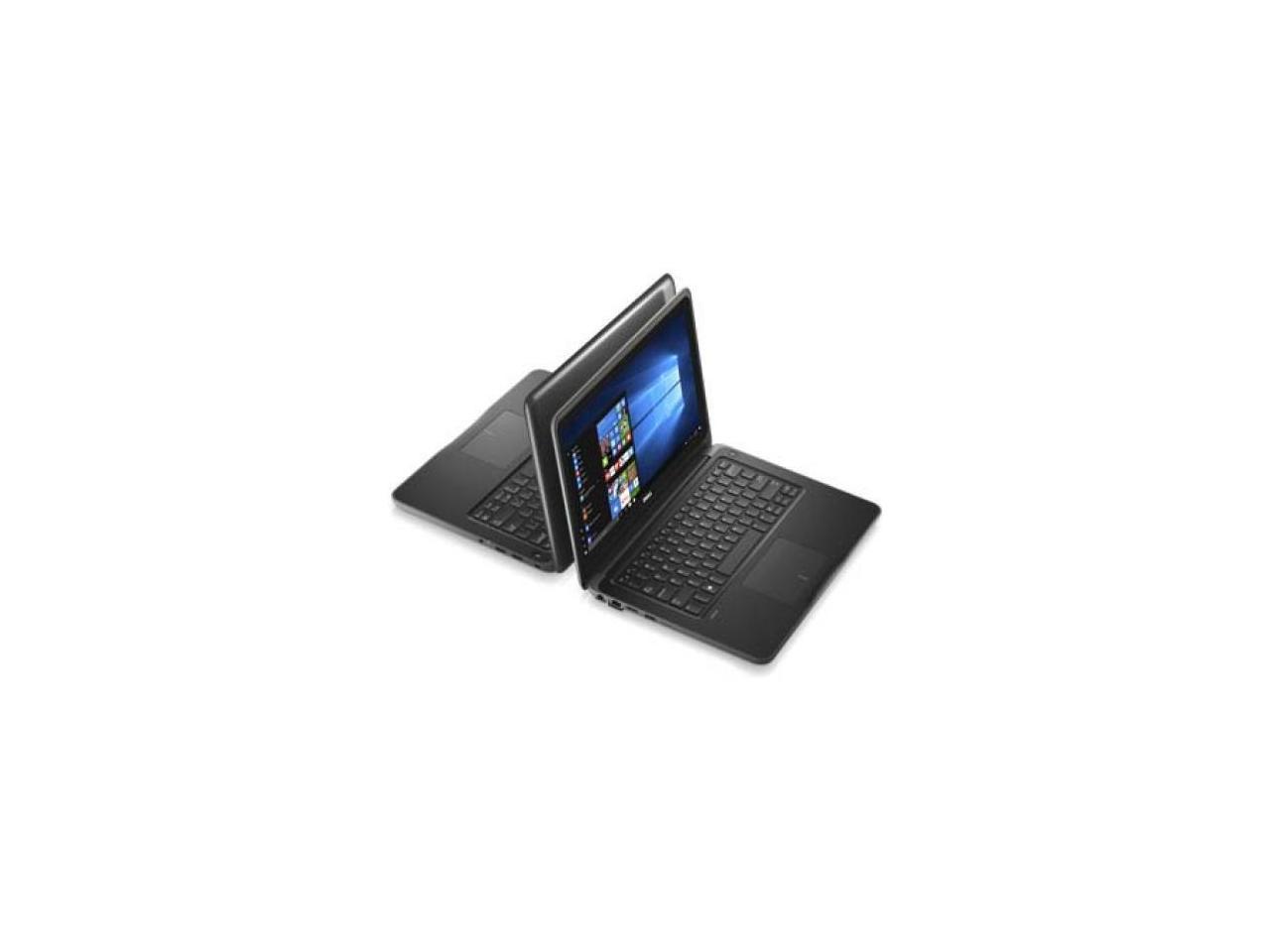 Dell Latitude 3000 3380 13.3" LCD Notebook - Intel Core i3 (6th Gen) i3-6006U Dual-core (2 Core) 2 GHz - 4 GB DDR4 SDRAM - 128 GB SSD - Windows 10 Pro 64-bit (English/French/Spanish) - 1366 x 768 - Black
