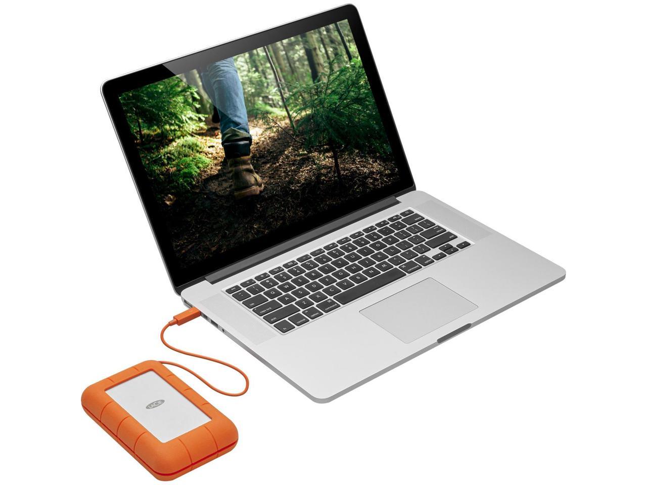 LaCie 500GB Rugd Thunderbolt USB LaC