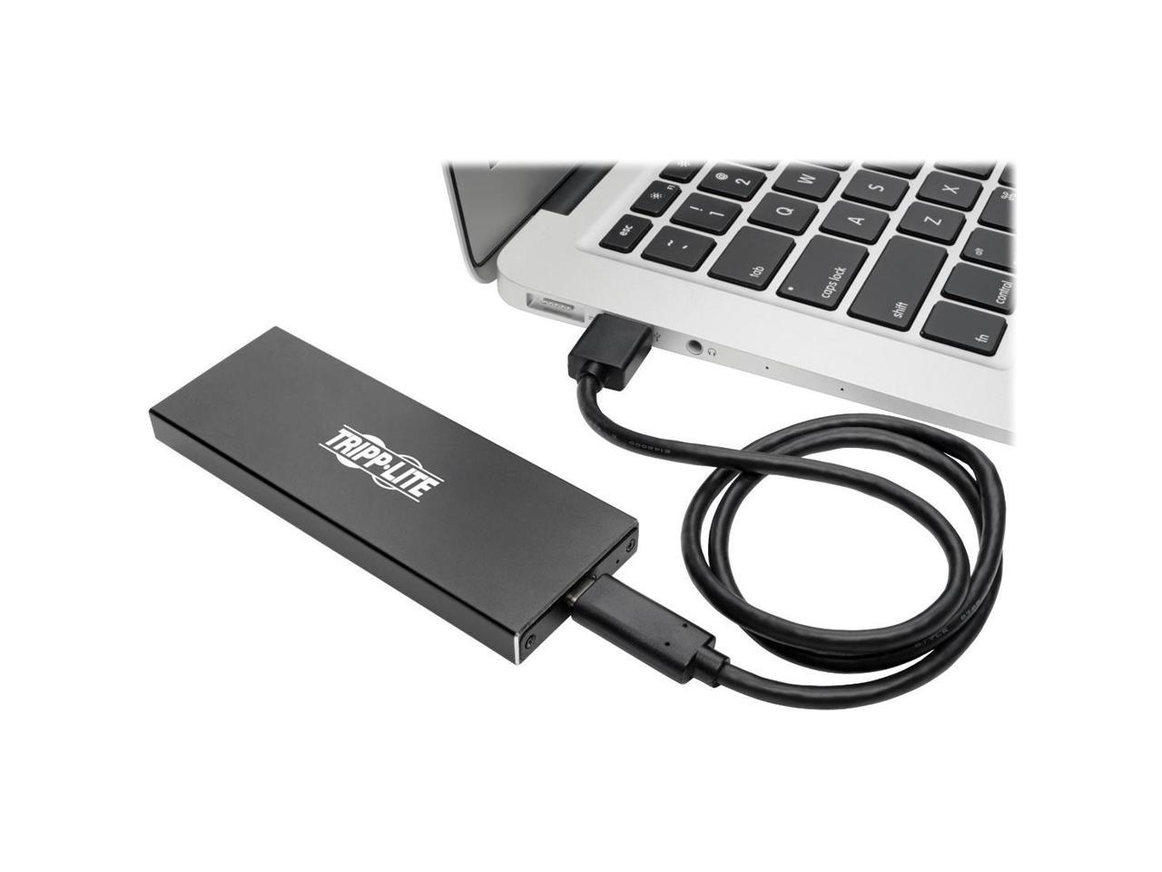 Tripp Lite U457-1M2-SATAG2 Drive Enclosure External - Black