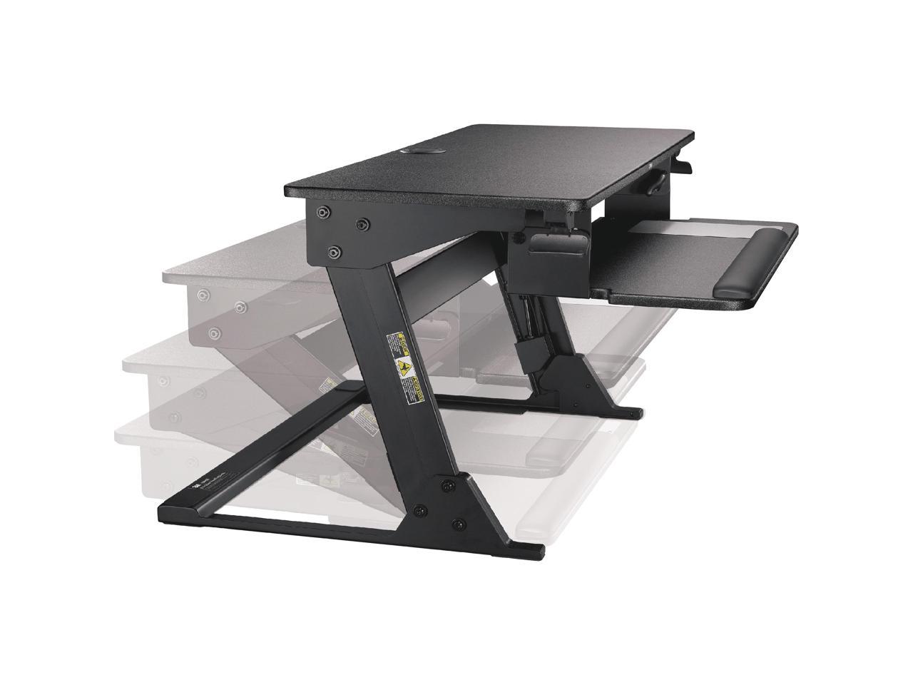 3M SD60B Standing Desk, Converts Desktop To Sit-Stand Workstation, 35.4" x 23.2" x 6.2"