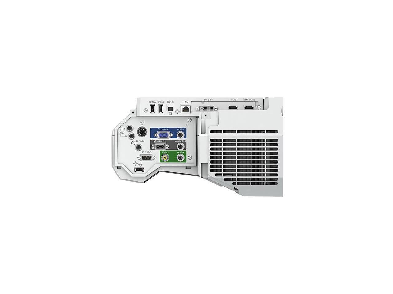 Epson BrightLink Pro 1470Ui WUXGA 3LCD Interactive Laser Projector 4000 lumens, V11H876520