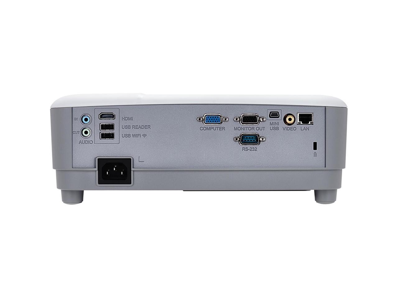 ViewSonic PG603X 3600 Lumens XGA Networkable Home and Office Projector with HDMI and USB