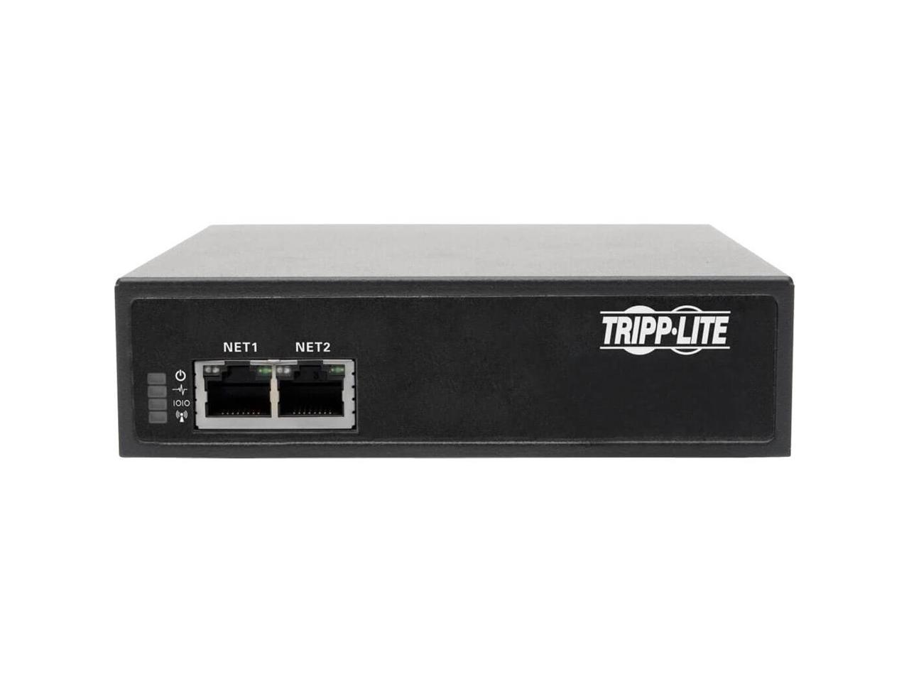 Tripp Lite 8-Port Serial Console Server with Dual GbE NIC, 4Gb Flash and 4 USB Ports (B093-008-2E4U)