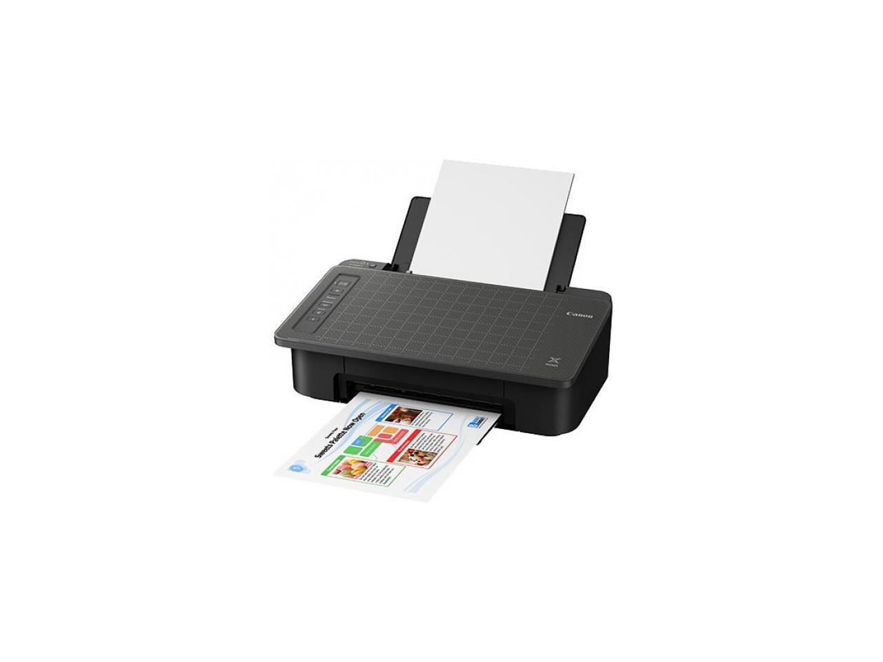 Canon PIXMA PIXMA TS302 ESAT (Black): Approx. 7.7 ipm Black Print Speed 4800 x 1200 dpi Color Print Quality InkJet Workgroup Color Inkjet Printers