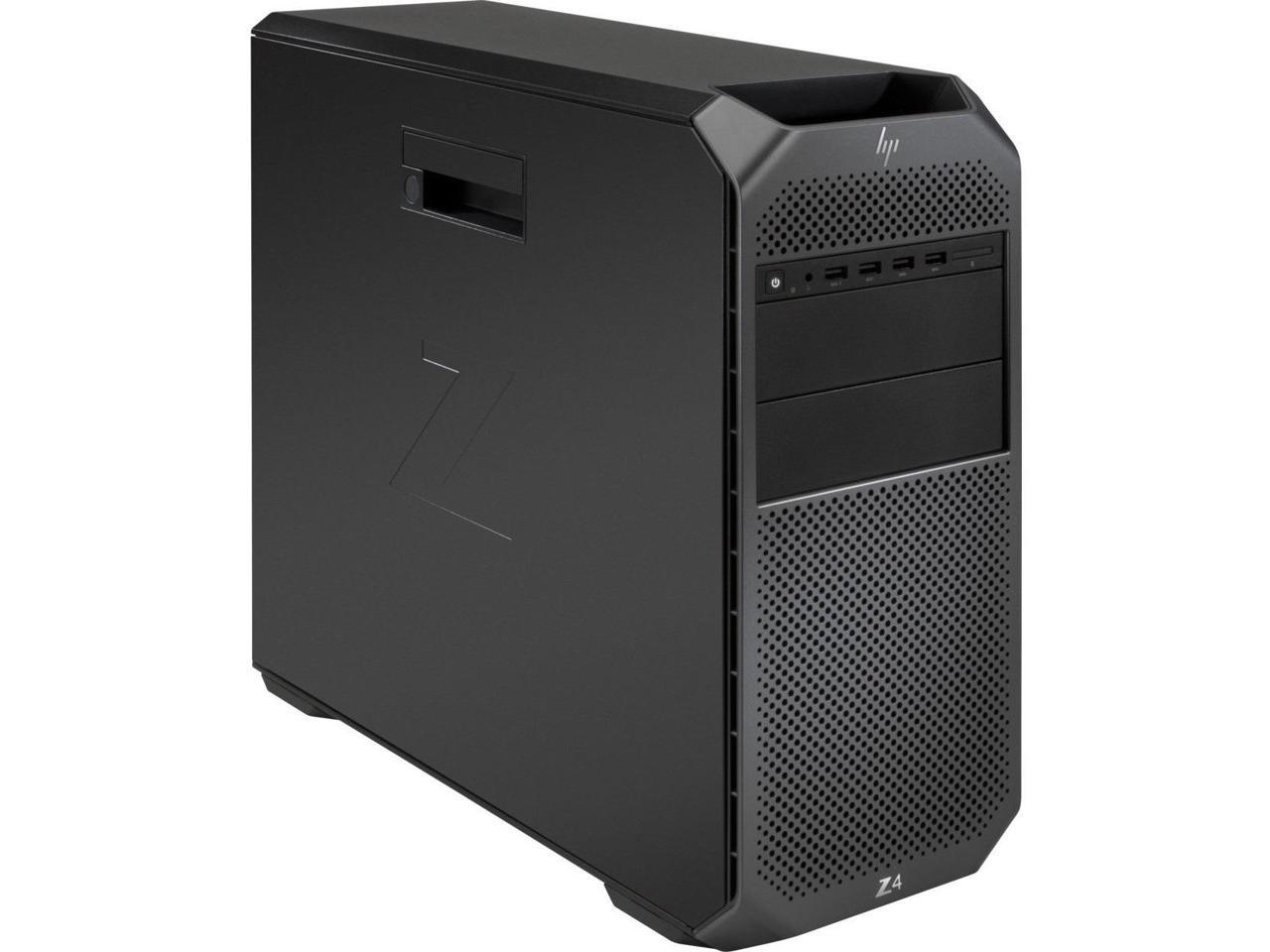 Hp Z4 G4 Workstation - 1 X Xeon W-2125 - 8 Gb Ram - 256 Gb Ssd - Mini-Tower - Black