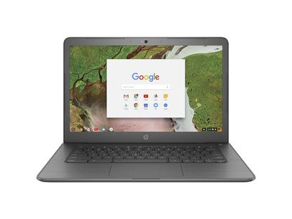 HP Chromebook 14 G5 3NU63UT#ABA Chromebook Intel Celeron N3350 (1.1 GHz) 4 GB LPDDR4 Memory 16 GB eMMC Intel HD Graphics 500 14" 1366 x 768 Chrome OS