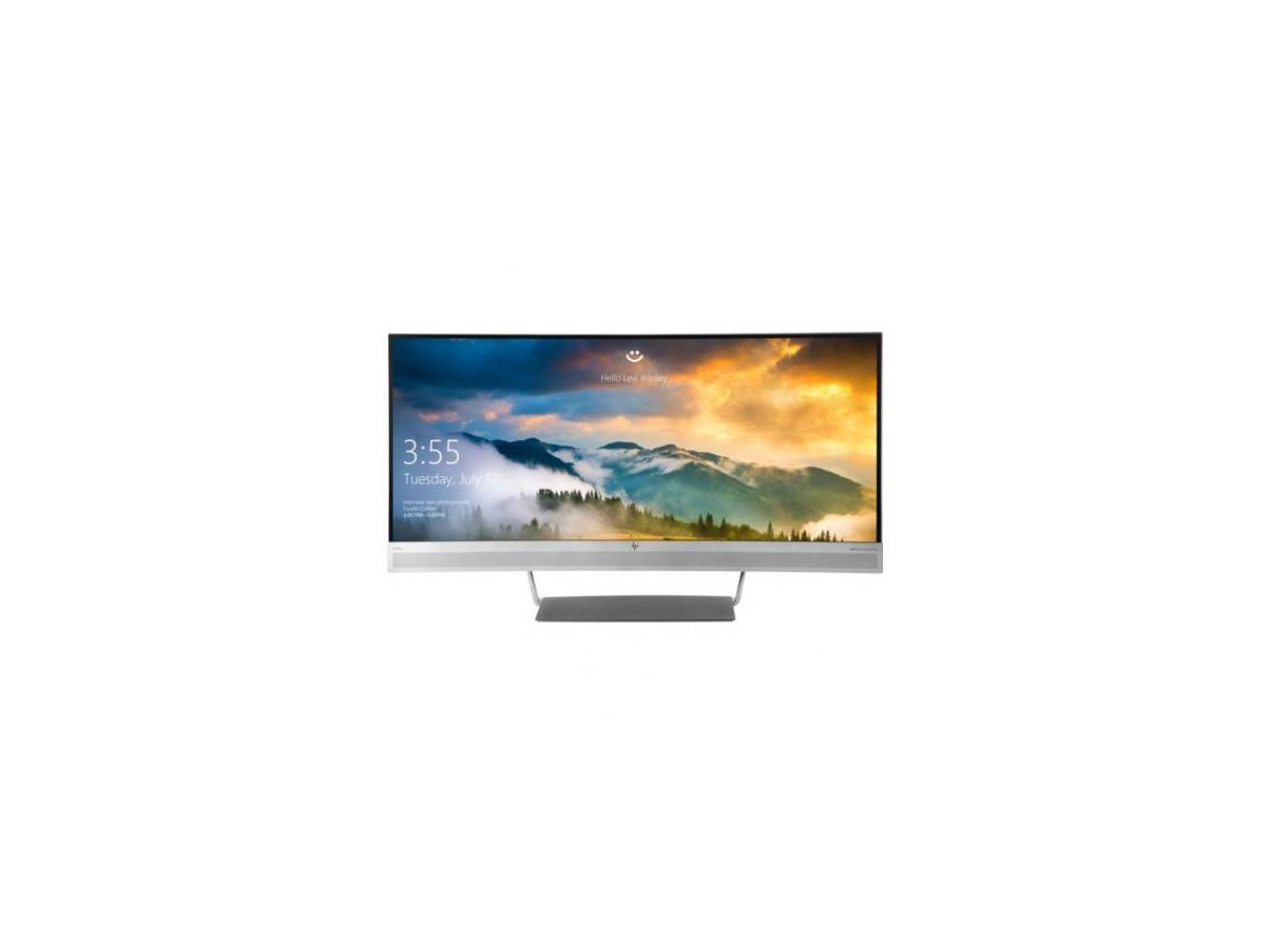 HP V4G46AA Elitedisplay S340C - Led Monitor - Curved - 34 Inch (34 Inch Viewable) - 3440 X 1440 - 300 Cd/M2 - 3000:1 - 6.1 Ms - Hdmi, Displayport, Usb-C - Speakers - Black, Silver