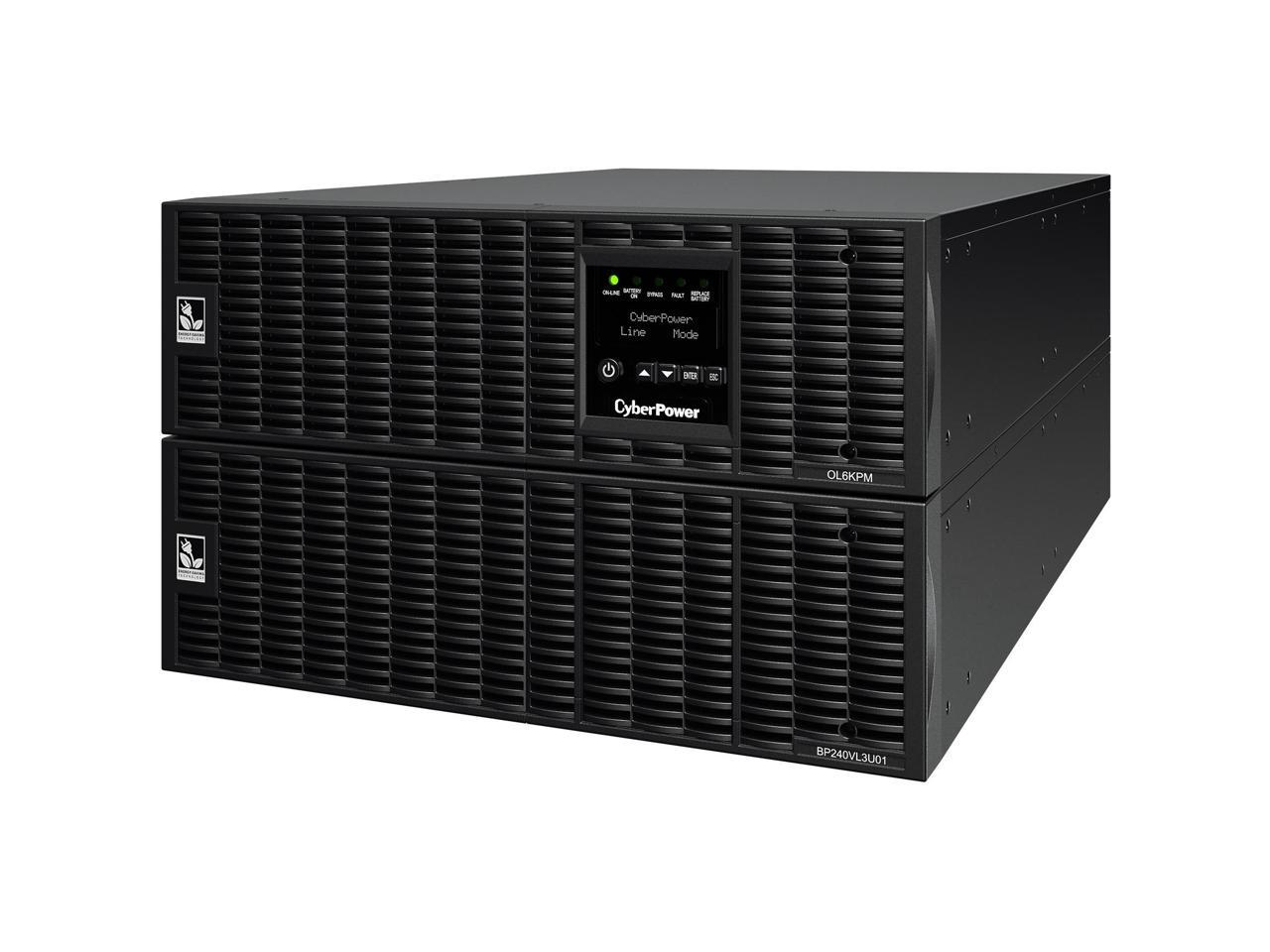CyberPower Smart App Online OL6KRT 6000VA Tower/Rack Mountable UPS