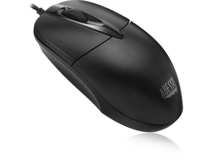 ADESSO iMouseM6 Black 3 Buttons 1 x Wheel USB Wired Optical 1000 dpi Mouse