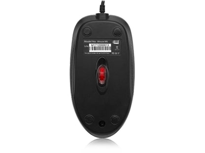 ADESSO iMouseM6 Black 3 Buttons 1 x Wheel USB Wired Optical 1000 dpi Mouse