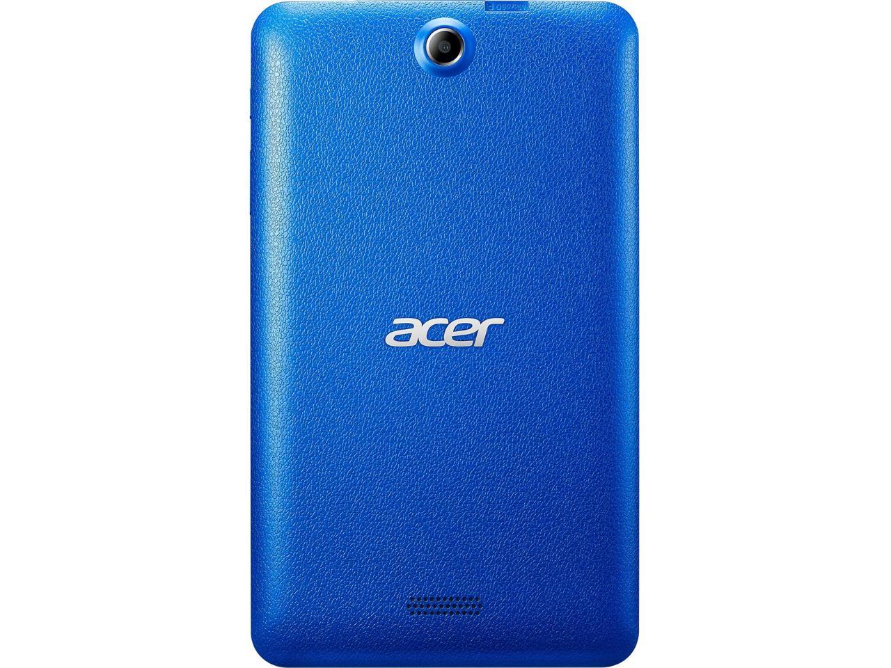 Acer Iconia One 7 B1-7A0-K78B MTK MT8167B (1.30 GHz) 1 GB Memory 16 GB eMMC 7" 1024 x 600 Tablet PC Android 7.0 (Nougat) White