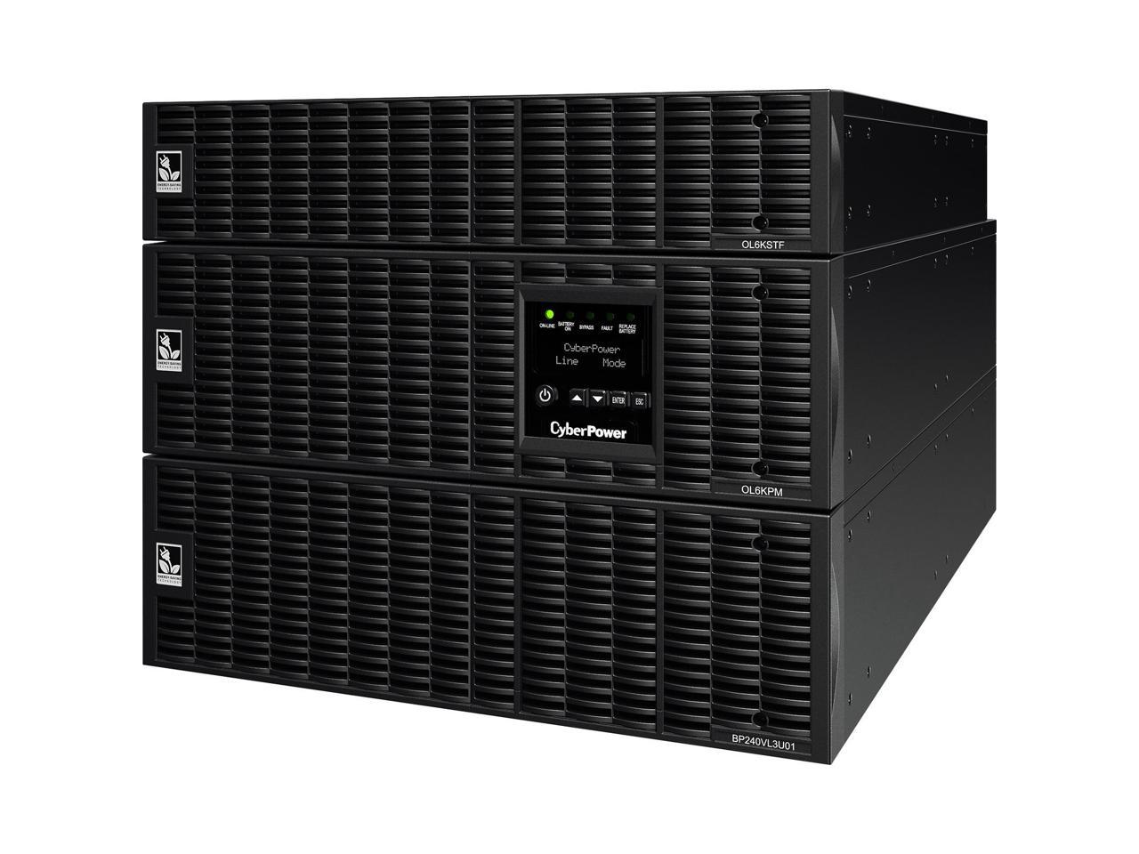 CyberPower Smart App Online OL6KRTF 6kVA Tower/Rack Mountable UPS