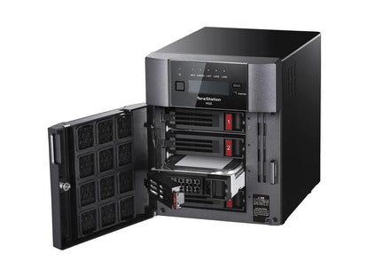 Buffalo TeraStation WS5420DN NAS Storage System - Intel Atom C3338 Dual-core (2 Core) 1.50 GHz - 4 x HDD Supported - 4 x HDD Installed - 8TB Installed HDD Capacity - 8GB RAM DDR4 SDRAM