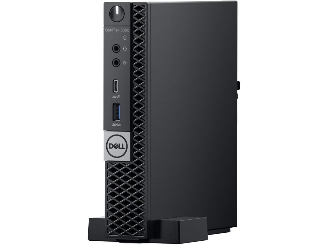 Dell OptiPlex 5000 5060 Desktop Computer - Intel Core i5 (8th Gen) i5-8500T 2.10 GHz - 4 GB DDR4 SDRAM - 500 GB HDD - Windows 10 Pro 64-bit (English/French/Spanish) - Micro PC
