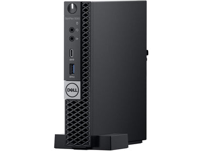 Dell OptiPlex 5000 5060 Desktop Computer - Intel Core i5 (8th Gen) i5-8500T 2.10 GHz - 4 GB DDR4 SDRAM - 500 GB HDD - Windows 10 Pro 64-bit (English/French/Spanish) - Micro PC