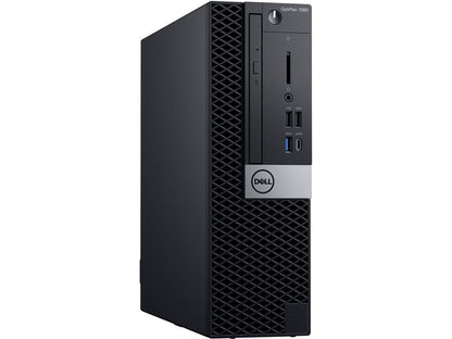 Dell OptiPlex 7000 7060 Desktop Computer - Intel Core i7 (8th Gen) i7-8700 3.20 GHz - 8 GB DDR4 SDRAM - 500 GB HDD - Windows 10 Pro 64-bit (English/French/Spanish) - Small Form Factor