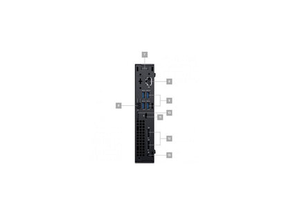 Dell OptiPlex 5000 5060 Desktop Computer - Intel Core i5 (8th Gen) i5-8500T 2.10 GHz - 4 GB DDR4 SDRAM - 128 GB SSD - Windows 10 Pro 64-bit (English/French/Spanish) - Micro PC