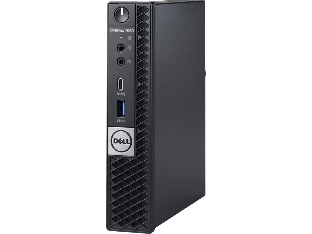 Dell OptiPlex 7060 (W75N1) Micro Desktop Intel Core i5-8500T 4 GB DDR4 500 GB HDD Windows 10 Pro