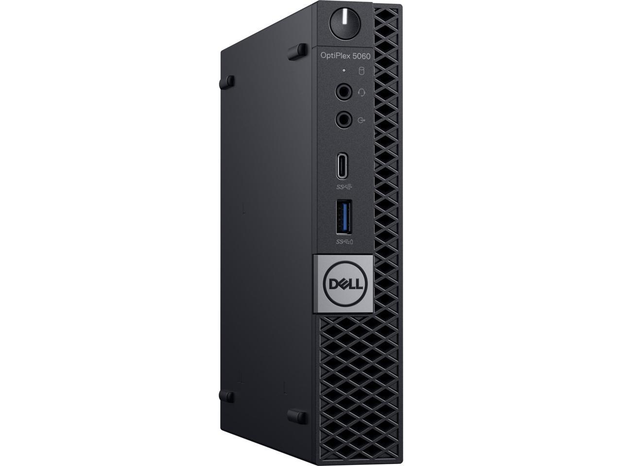 Dell OptiPlex 5000 5060 Desktop Computer - Intel Core i5 (8th Gen) i5-8500T 2.10 GHz - 4 GB DDR4 SDRAM - 500 GB HDD - Windows 10 Pro 64-bit (English/French/Spanish) - Micro PC
