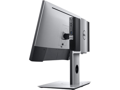 Dell OptiPlex 7060 PN1RV Desktop Computer - Intel Core i7 (8th Gen) i7-8700T 2.40 GHz - 8 GB DDR4 SDRAM - 128 GB SSD - Windows 10 Pro 64-bit - Micro PC - Wireless LAN - Bluetooth