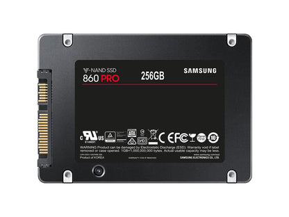 Samsung - MZ-76P256E - Samsung 860 PRO MZ-76P256E 256 GB Solid State Drive - 2.5 Internal - SATA (SATA/600) -