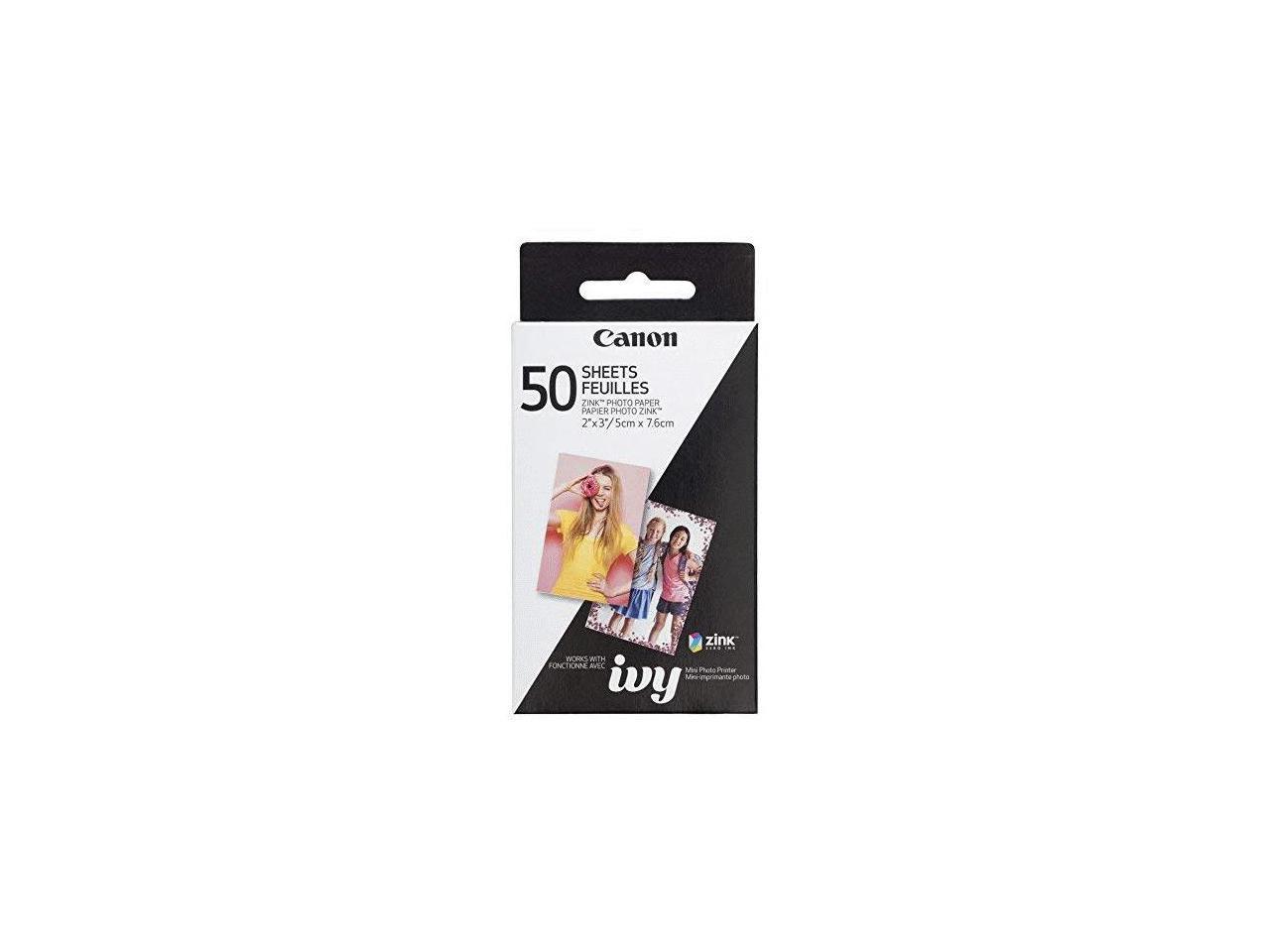 Canon ZINK Photo Paper for Ivy Mobile Printer - 50 Sheet Pack