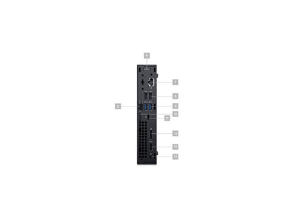 Dell OptiPlex 6H4WK Desktop Computer i3-8100T 4GB 500GB HDD W10P