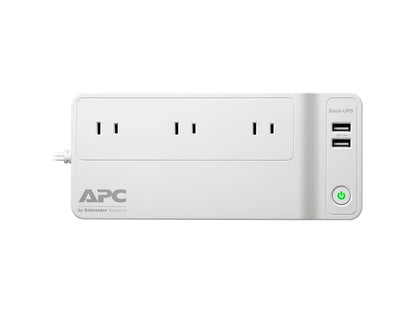 APC Back-UPS 125 VA 75 Watts 3 Outlets UPS, BGE90M-CA (North America Version)