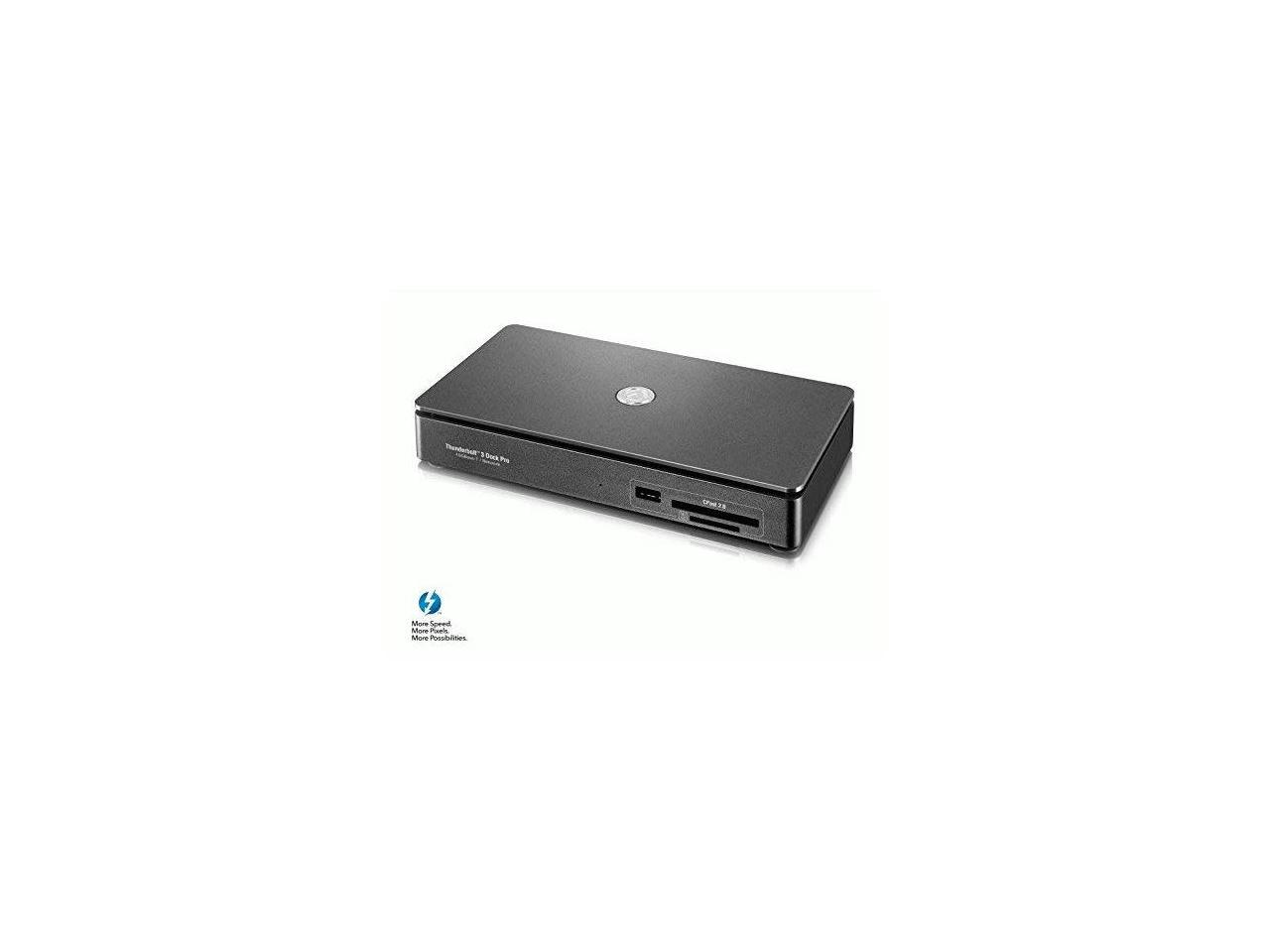 Thunder3 Dock Pro (Thunderbolt 3 Docking Station with 10Gbps Network, CFast Reader, and More)