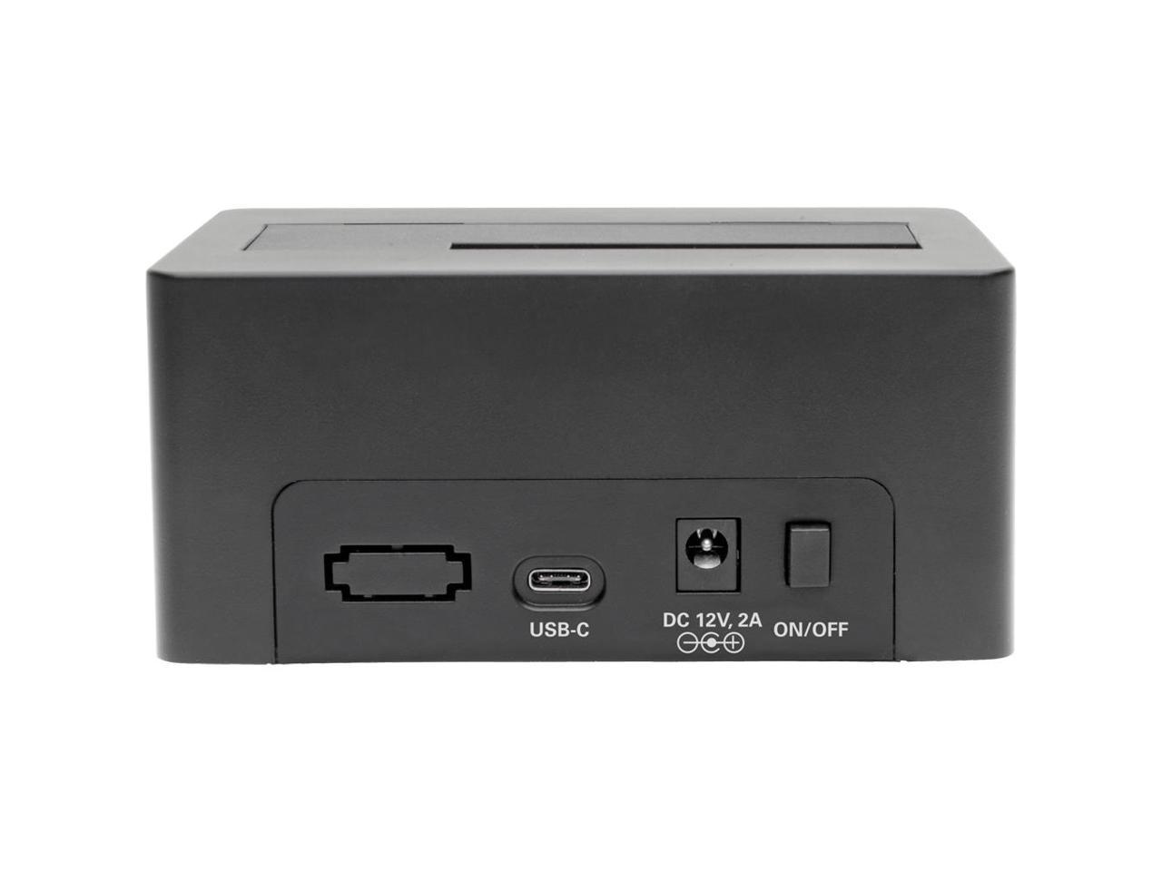 Tripp Lite Usb Type C To Sata Quick Dock 2.5 & 3.5In Hdd/Sdd 10Gbps Usb 3.1 Usb Type C
