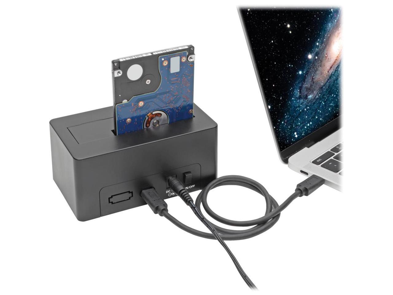 Tripp Lite Usb Type C To Sata Quick Dock 2.5 & 3.5In Hdd/Sdd 10Gbps Usb 3.1 Usb Type C