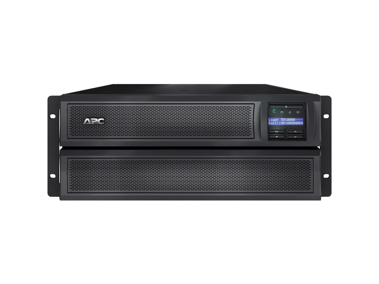 APC by Schneider Electric Smart-UPS SMX2000LVUS 2000KVA Tower/Rack Convertible UPS - 4U Tower/Rack Convertible - 3 Hour Recharge - 11 Minute Stand-by - 120 V AC Input - 120 V AC Output - 2 x NEMA L6-2