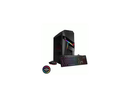 ASUS Desktop Computer GL12CX-DS781 Intel Core i7 9th Gen 9700K (3.60 GHz) 16 GB DDR4 1 TB HDD 512 GB SSD NVIDIA GeForce RTX 2080 Windows 10 Home 64-bit