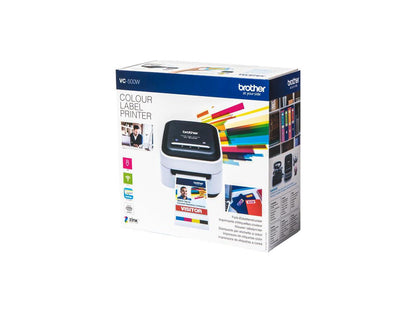 BROTHER INTERNATIONAL CORPORAT VC-500W BROTHER VC-500W VERSATILE COMPACT COLOR LABEL & PHOTO PRINTER W/ WIRELESS NETWO