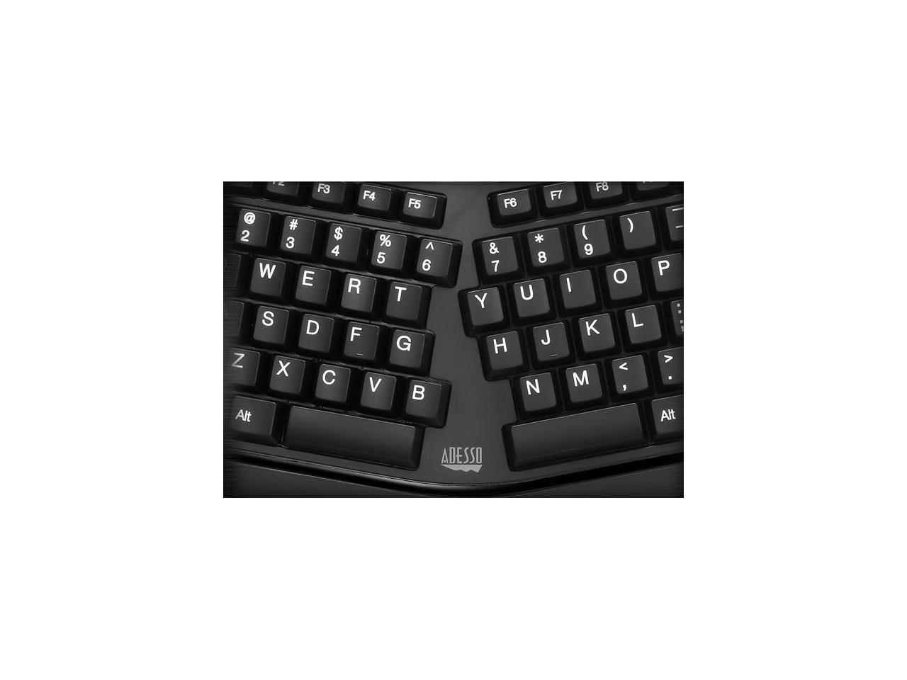 ADESSO WKB-4500UB WRLS ERGO TOUCHPAD KEYBOARD