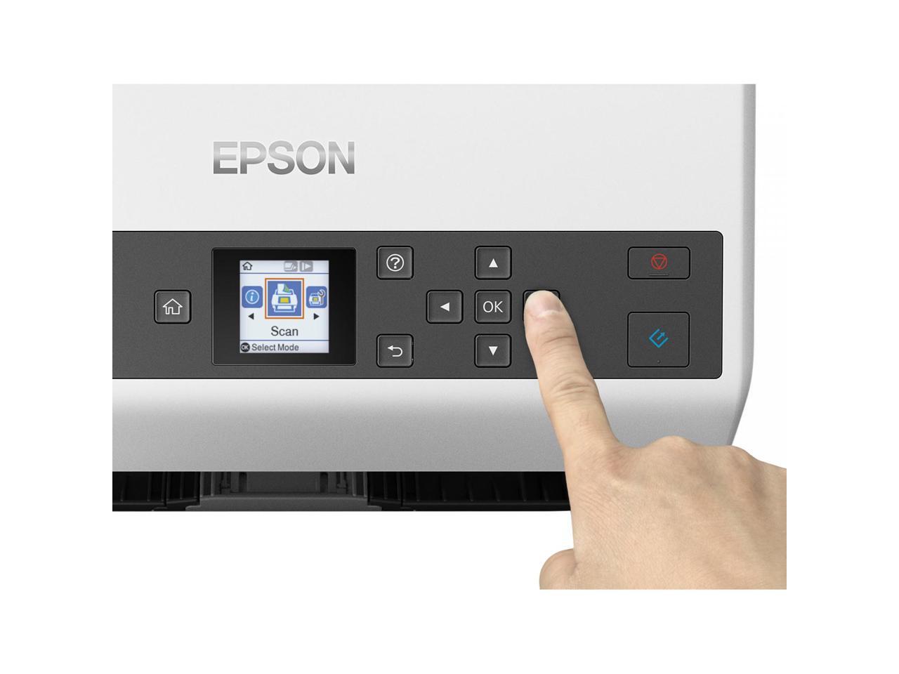 Epson WorkForce DS-870 Sheetfed Scanner 600 dpi Optical B11B250201