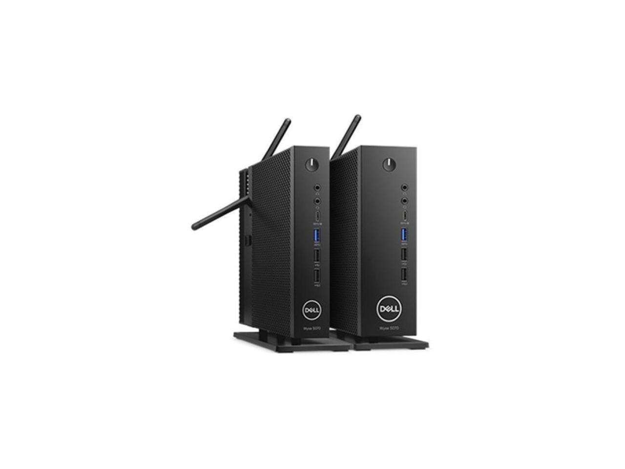 Wyse 5000 5070 Thin Client - Intel Pentium Silver J5005 Quad-core (4 Core) 1.50 GHz - 8 GB RAM DDR4 SDRAM - 64 GB SSD - Gigabit Ethernet - Windows 10 IoT (English/French/Spanish/Portuguese) - Wireless