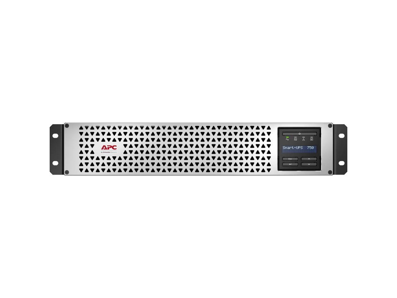APC SMTL750RM2UC 750VA/600W 120V 6 x NEMA 5-15R 680J Sine Wave Short Depth UPS