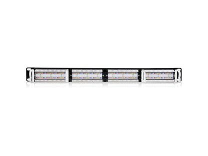 24PORT CAT6 PATCH PANEL 1U