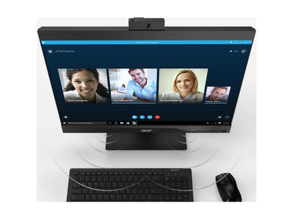 Acer Veriton Z4660G DQ.VS0AA.001 All-in-One Computer - Intel Core i3 (8th Gen) i3-8100 3.60 GHz - 4 GB DDR4 SDRAM - 500 GB HDD - 21.5" FHD Non-Touch Display - Windows 10 Pro 64-bit