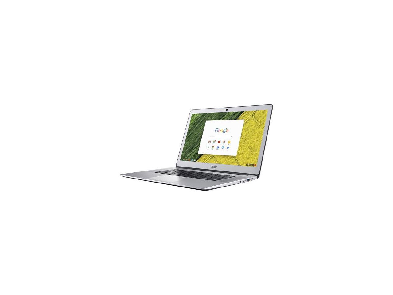 Acer CB515-1H-C3MD 15.6" LCD Chromebook - Intel Celeron N3350 Dual-core (2 Core) 1.10 GHz - 4 GB LPDDR4 - 32 GB Flash Memory - Chrome OS - 1920 x 1080 - In-plane Switching (IPS) Technology, ComfyView - Pure Silver