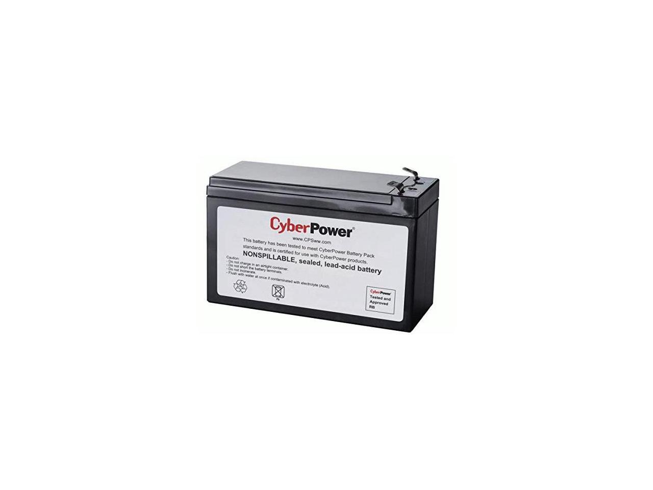 CyberPower RB1270C Replacement Battery Cartridge, User Replaceable
