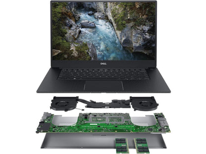 Dell Precision 5000 5530 15.6" LCD Mobile Workstation - Intel Core i7 (8th Gen) i7-8850H Hexa-core (6 Core) 2.60 GHz - 8 GB DDR4 SDRAM - 512 GB SSD - Windows 10 Pro 64-bit (English/French/Spanish) - 1920 x 1080 - Platinum Silver
