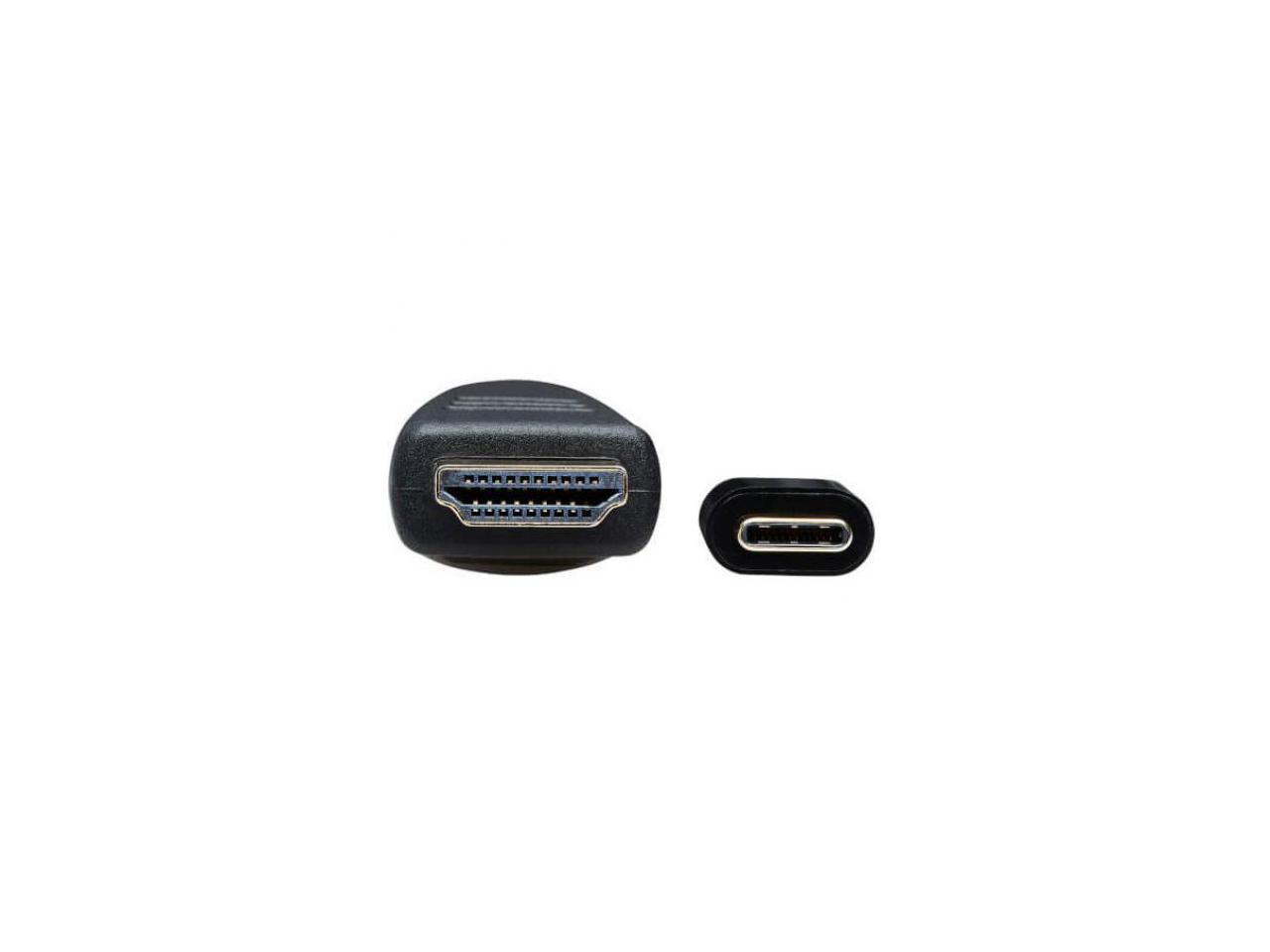 Tripp Lite USB C to HDMI Adapter Cable USB 3.1 Gen 1 4K M/M USB-C Black 6ft