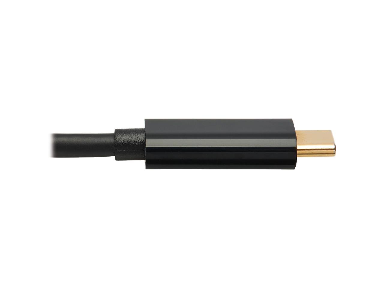 Tripp Lite USB C to HDMI Adapter Cable USB 3.1 Gen 1 4K M/M USB-C Black 6ft