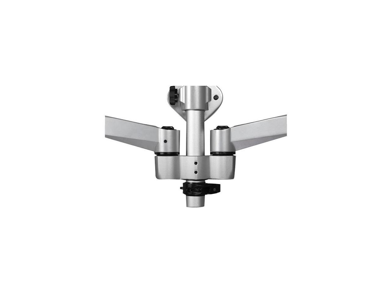 StarTech Dual Monitor Adjustable Wall Mount Computer Workstation WALLSTSI2